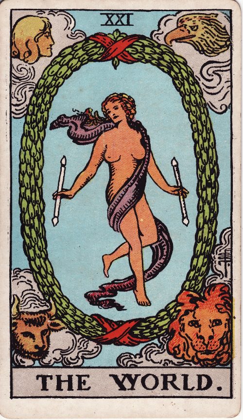 Dünya tarot kartı